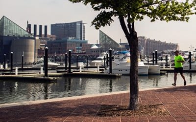 Baltimore MD by Water